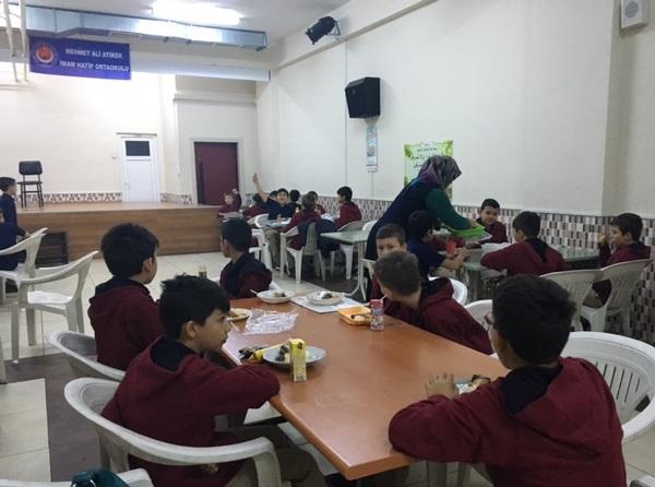 5. Sınıf Öğrencilerimizle kahvaltı etkinliğimiz